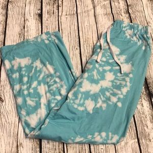 Tie dye pajama pants